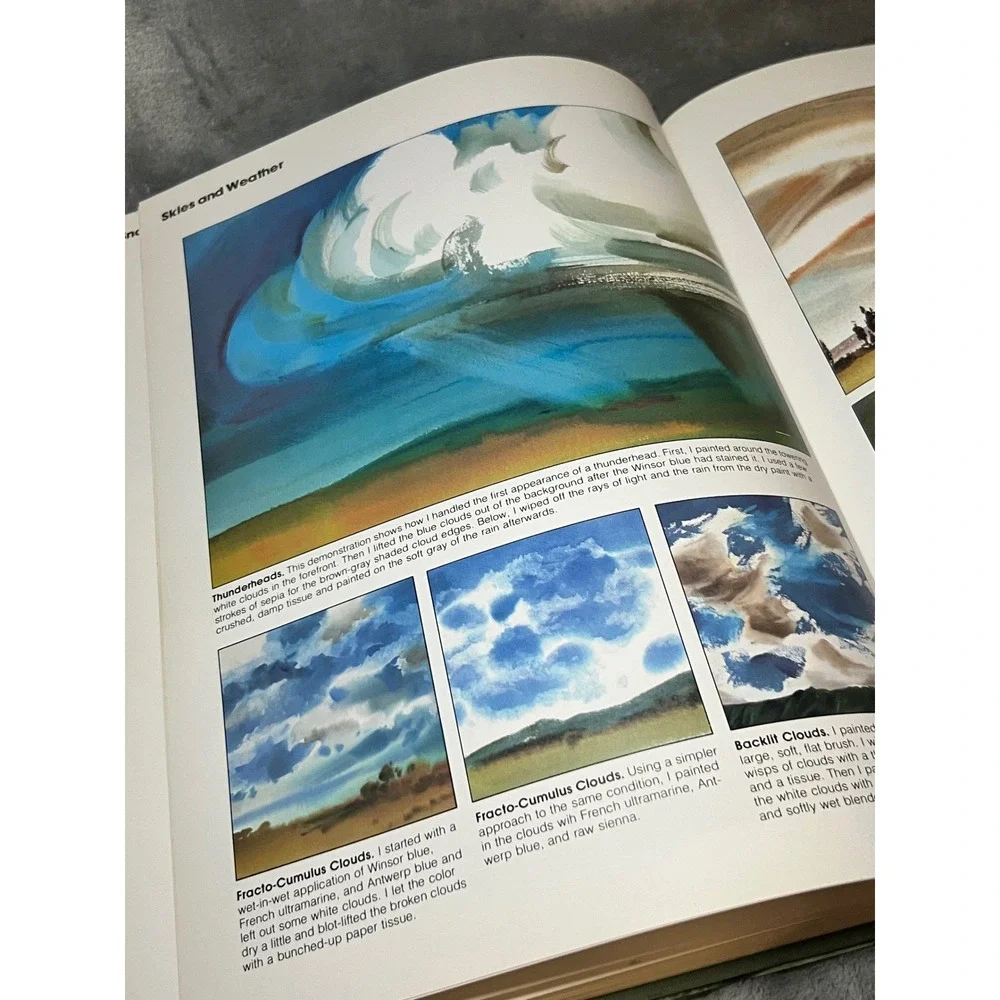 Zoltan Szabo Paints Landscapes 1977 First Printing Watercolor Art Hardcover DJ